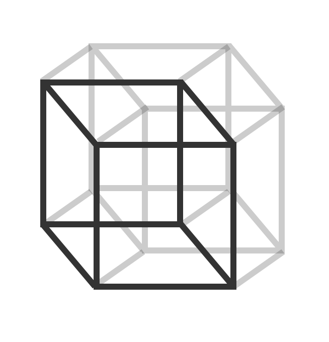 hypercube surface area